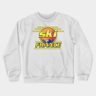 Ski France 80s logo Crewneck Sweatshirt